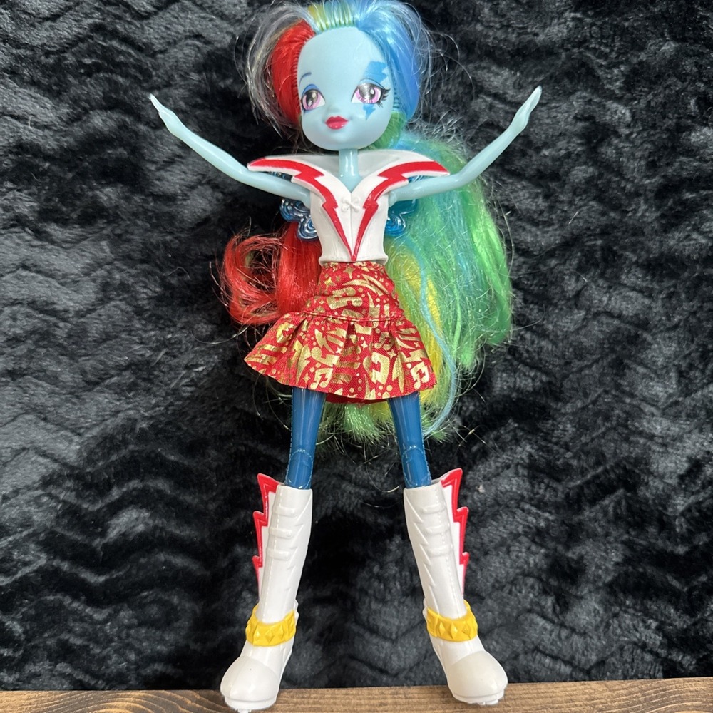 My Little Pony Equestria Girls Rainbow Rocks Rainbow Dash A6775 Hasbro 2013 MLP